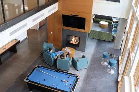 Billiards in the Lounge