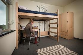 Lofted bed