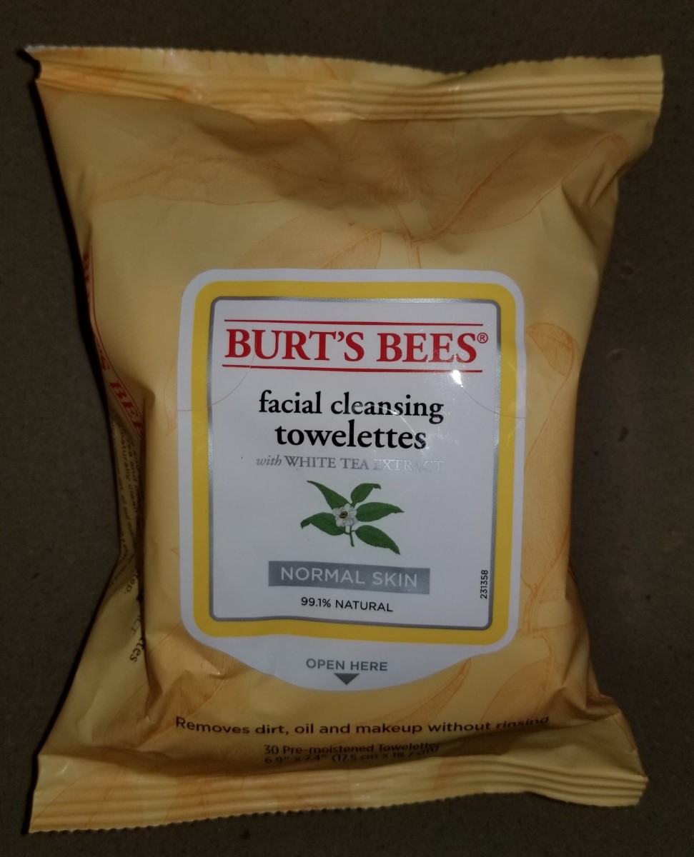 伯特的蜜蜂形象——清洁湿纸巾面部(正常)
