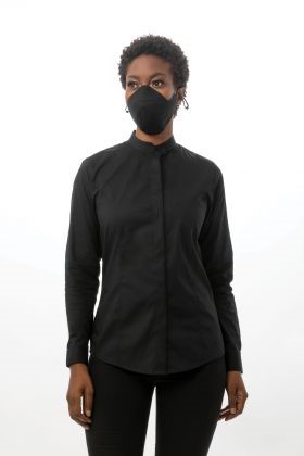 Image For MASK: CULINARY REVERSABLE BLK/GREY