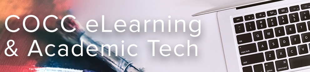 COCC eLearning and Academic Tech
