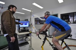 自行车VO2max在COCC生理实验室测试