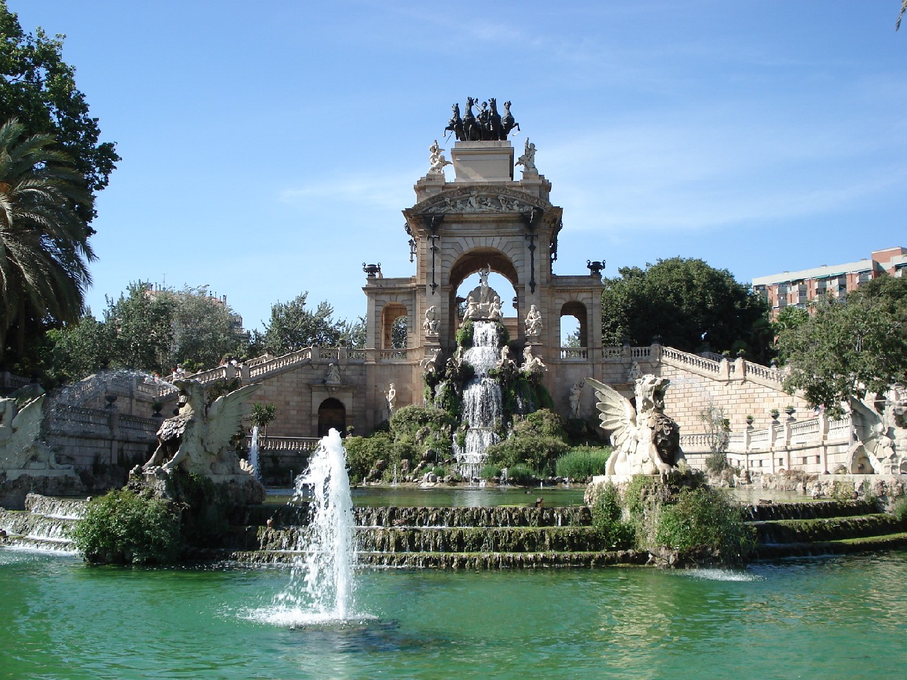 巴塞罗那喷泉